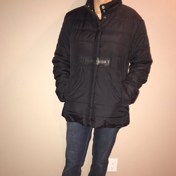 Moda International Jackets & Blazers - INC Moda International Black Puffer Jacket Med.